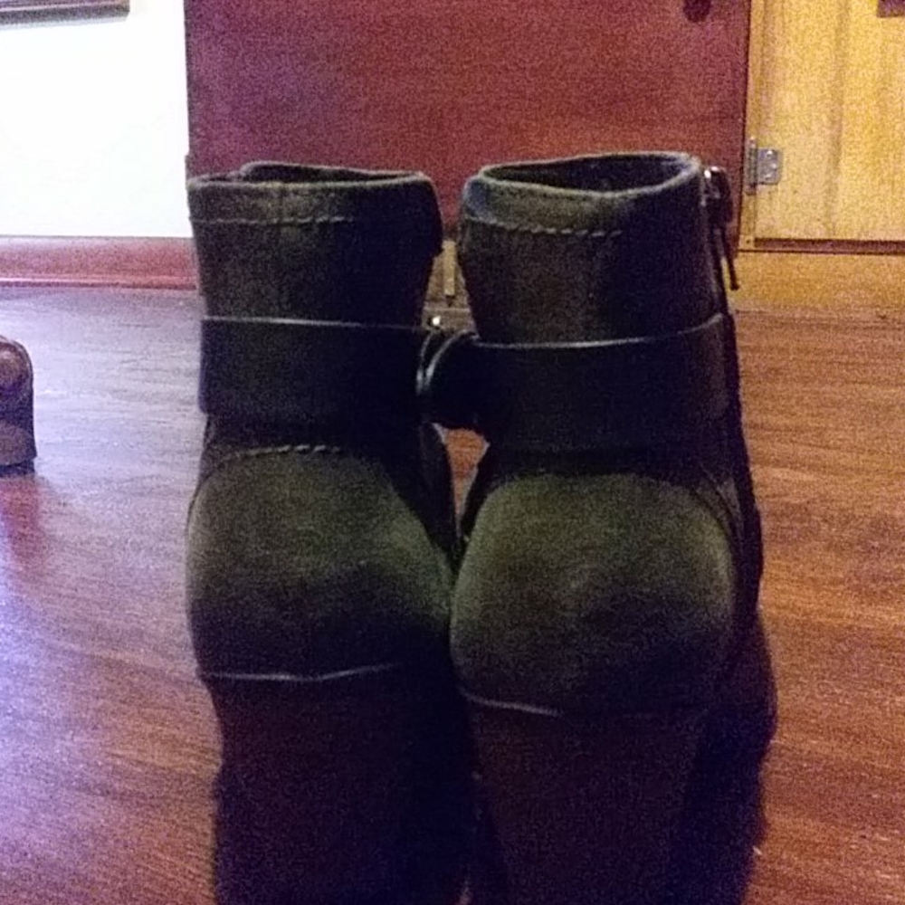 Olive Booties - Picture 3 of 5